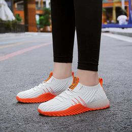 Casual Shoes Women Tennis Breathable Lace-Up Mesh Sock Female Sneakers Sports Footwear Tenis Feminino Chaussure Femme Brand Sneaker