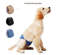 Dog Apparel Male Diapers Washable Reusable Wraps Belly Band Wrap