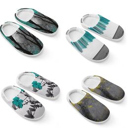 GAI men women outdoor womens designer sandals summer beach colorful slides grey indoor slide fashion slipper size 36-45 A16-8