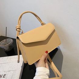 Shoulder Bags 2024 Trendy Fashion Portable Small Square Bag Lady Net Celebrity Simple One-shoulder Messenger