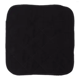 Pillow Chair 39x39cm Cotton Black Pet Mat Absorbent Seat Padding Slip Proof Comfortable Multipurpose For Home