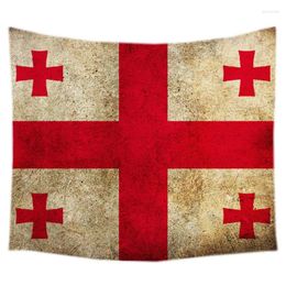 Tapestries Knights Templar Cross Custom Wall Tapestry Fashional Beach Mat Decor