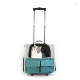 Cat Carriers High Quality Pet Travel Carrier Window Dog Backpack Stroller Mochila Para Gatos Home Products BL50MB