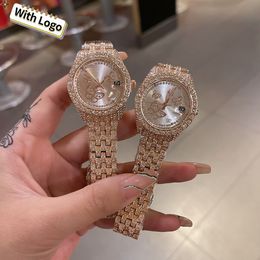 Designer Women Versione originale di alta qualità, nuova, Fullfly Face Diamond Cint Squisite, orologio da orologio per eleganza