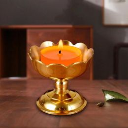 Candle Holders Tibetan Butter Lamp Holder Height 2inch Stand Buddhist Light