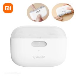 Accessories Xiaomi Xiaolang 2in1 Electric Nail Clipper 2 Polishing USB Rechargeable Nail Trimmer Auto Nail Cutter Lighting for Baby Adult