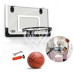 Kids Mini Basket Ball Board Set Children Hanging Basketball Hoop Indoor Door Wall Mounted S Sport Trainer Toy Gift5427662