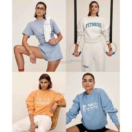 Man Woman Sporty And Rich Women New York Designer Sweatshirts Hoodie Sporty Rich Sweatshirts Letter Print Cotton Casual Sweater Loose 24Ss Hoodies Tops 67