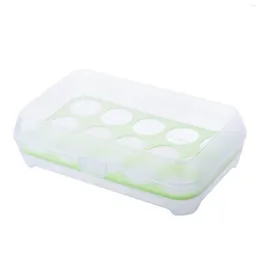 Storage Bottles Single Layer Refrigerator Food 15 Eggs Airtight Container Plastic Box Fashionable