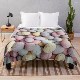 Blankets Mini Eggs Throw Blanket Cute Plaid Warm Soft Bed