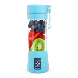 Juicers USB Rechargeable Portable Electric Fruit Juicer Blender Handheld Smoothie Milkshake Maker Mini Juice Water Stirring Mixer Cup