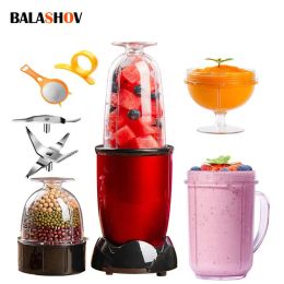 Blenders 220V Multifunctional Electric Juicer Mini Household Automatic Blender Juicer Machine High Quality Mini Fruit Juicer Cup EU Plug