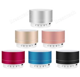 A10 Mini Portable Metal Subwoof Sound Wireless Bluetooth Speaker with MicTF Card for iPhone iPad PC Smartphone Computer UPS DHL S3879953