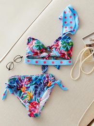 Women's Swimwear Hawaii Two Pieces Swimsuit Women Triangle Beachwear Comfortable Ladies 2024 Summer Trend Holiday Female Clothes