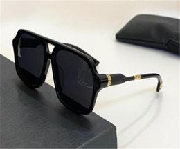New popular retro men sunglasses BOXLUNCH punk style design retro square frame UV400 lens eyewear top quality with leather box1606980