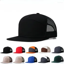 Ball Caps Seven Panel Mesh Hat Richardson Truck Breathable Outdoor Sun Shading Baseball Hats HipHop Men Women Adjustable