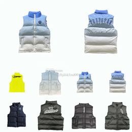 2024 Trapstar Jackets Vest 남성 복음 재킷 여성 민소매 외부 웨이터 warm warm parkas 패션 디자이너 코트 EU Size XS-XL HJ668