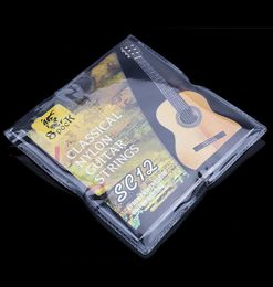 6 pieces per guitar string nylon silver string set super fixture for classical acoustic guitar high quality SC12 guitar string3550071