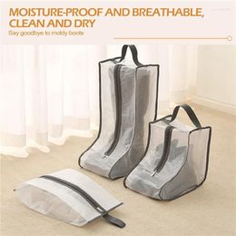 Storage Bags Waterproof Shoe For Traveling Organizer With Handle Clear Bag Shoes Foldable Suitcase