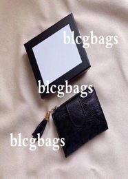 Famous designer womens wallets pocket interior slot leather mini bag ladies coin purse black5057151