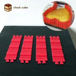 Baking Moulds 4 Pcs/set Cake Mould Bake Flexible Food Grade Silicone Magic Cutter Shape Diy All Kinds Of Mould Tools