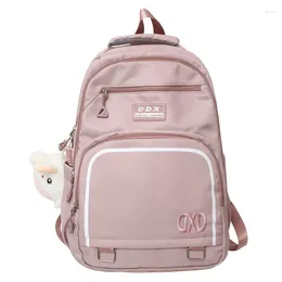 Backpack Lightweight School Bags For Women Large Capacity Waterproof College Student Travel Laptop Teens Girls Schoolbag Mochila