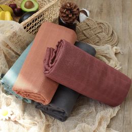 Blankets Muslin Swaddle Baby 70% Bamboo 30% Cotton Blanket Swaddles 120x120cm