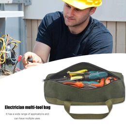 Storage Bags Electrical Tools Organizer Bag Thicken Canvas Tool Pouch For Electrician