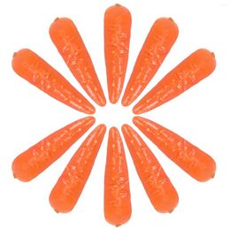 Decorative Flowers Miniatures Food Toy Artificial Carrot Home Decoration Educational Vegetable Toys