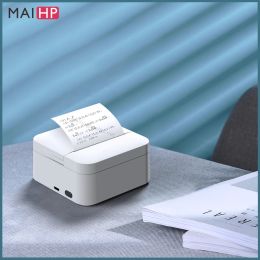 Printers 203dpi 57mm Portable Mini Thermal Printer Printing Stickers Wireless Bluetooth Inkless Pocket Notes List Printer for Home