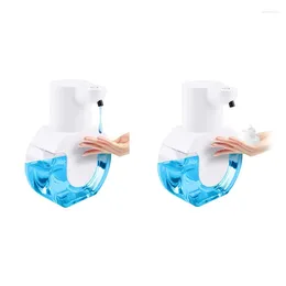 Liquid Soap Dispenser 1 Set Automatic Sensing Smart 430ML Hand Washer Washing Wall Mounted Infrared Sensor -Foam Version