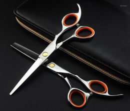 Professional Japan 440c 6 Inch Hair Scissors Set Cutting Barber Makas Haircut Scissor Thinning Shears Hairdressing Scissors11179753