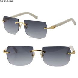 New Model Fashion Metal Rimless Aztec Arms Sunglasses Gold Male and Female Plank Sun Glasses Shield Retro Design Cat Eye Eyeglasses Frames Men Frame