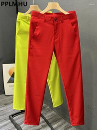 Women's Pants 88-92cm Ankle-length Pencil Women Basic Office Casual Slim Pantalones High Waist Spring Summer Big Size 4xl Broek