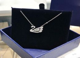 Dancing Necklace White Alloy AAA Pendants Moments Women for Fit Necklace Jewelry 120 Annajewel5453191