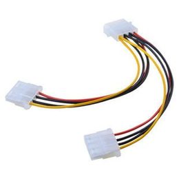 High-Quality 5pcs Video Card Cable Adapter Connectors for 2 IDE Dual 4pin Molex IDE Male To 6 Pin Female PCI-E Y Molex IDE Power Adapter