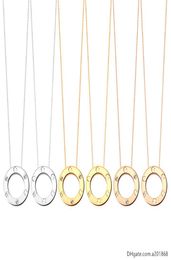 Factory direct selling high quality ring nail pattern Necklace foreign trade round cake Necklace3143999