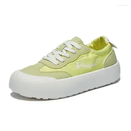 Casual Shoes Fashion Canvas Little White 2024 Autumn Student Versatile Thick Sole Running Board Women's Sports