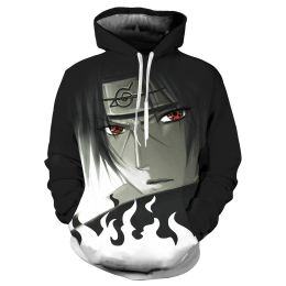 2024 New Classic Manga European and American Festivals Naruto Naruto Clothes 3D Hooded Sweater Hooded Clothes Child Boy
