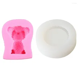 Baking Moulds 3D Bear Bakeware Cookie Mold Biscuit DIY Cartoon Press