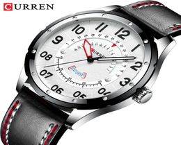 CURREN Mens Watches Top Luxury Brand Men Leather Watches Casual Quartz Wristwatch for Men Relogio Masculino Clock Male Business5026781