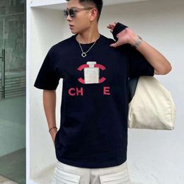Large size T-shirt pure cotton short-sleeved tees letter print graphic tee casual men women designer T-shirts loose oversized Shirt