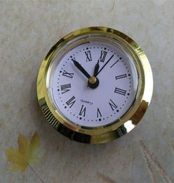 Whole 5 PCS Gold Diameter 50mm Insert Clock Clock Head Roma Number and Arbic Number for Craft Clock5019380