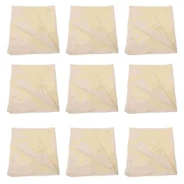 Forks 10 Pcs Dinner Napkins Cloth Table Wedding Decoration Indoor Weddings Party Festival Parties