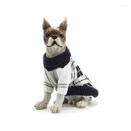 Dog Apparel Pet Rhombus Knitted Sweaters Small Clothes Coat Product Fashion Jacket Sweater Costumes Coats Of Poodle