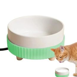 USB Drinking Heated Water Container cat Dispenser Indoor dog Rechargeable Pet Thermal Food Bowl Supplies