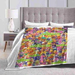 Blankets The Backyardigans Full Characters Kids Castaways Pablo Cartoons For Children Are Very Funny Fashion Soft Warm Throw Blanket