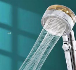 Xiaoman Waist Turbo Shower Hand Shower Head Pressurised Fan Blade Water Stop6828846