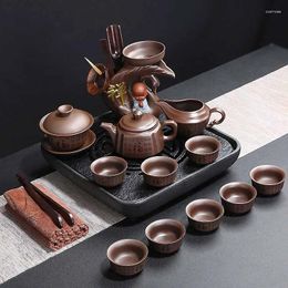 Teaware Sets Chinese Cup Tea Set Pot Accessories Service Mugs Gaiwan Kettle Infuser Luxury Taza De Te Tableware YX50TS