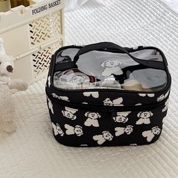 Storage Bags Design A Large Capacity Teddy Dog Portable Makeup Bag Travel Wash Garnish And Organise